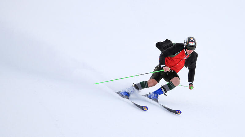 Hannes Reichelt: Abschiedsfahrt in der Lederhose - die Bilder