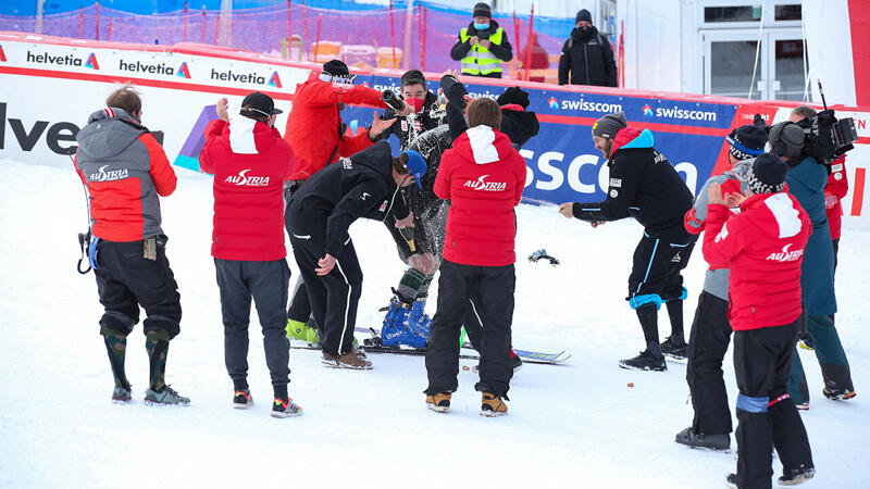 Hannes Reichelt: Abschiedsfahrt in der Lederhose - die Bilder