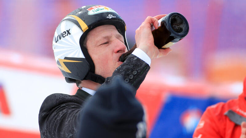 Hannes Reichelt: Abschiedsfahrt in der Lederhose - die Bilder