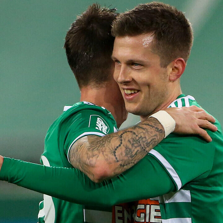 Rapid freut sich mit Deni Alar mit