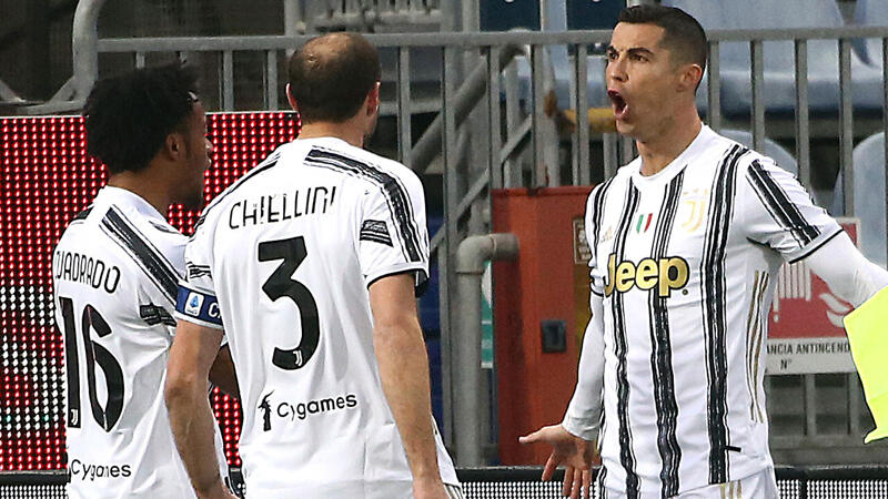 Ronaldo-Hattrick gegen Cagliari