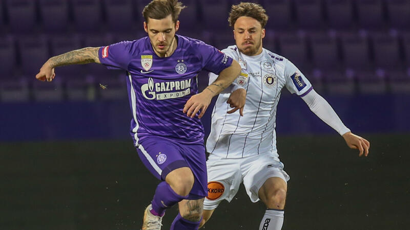 Klagenfurt gewinnt Duell der beiden Austrias