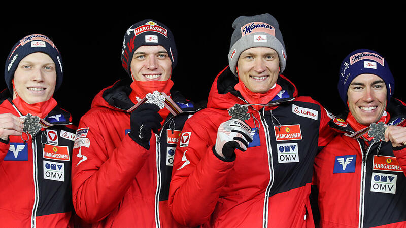 ÖSV-Silber-Adler "mega-stolz" nach Zitter-Finish