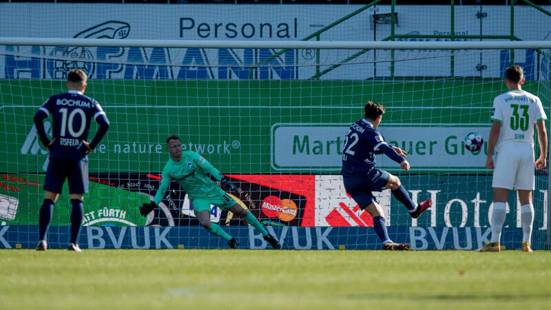 Zulj schießt Bochum in Fürth zum Sieg