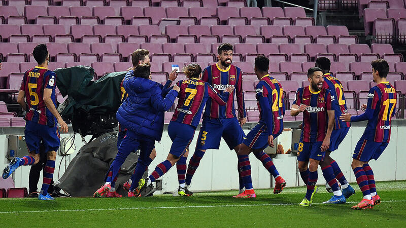Barca kämpft sich gegen Sevilla ins Copa-Finale