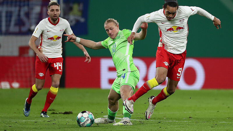 Leipzig wirft Glasners Wolfsburg aus dem Pokal