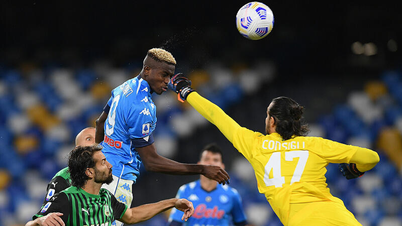 Sassuolo und Napoli trennen sich unentschieden