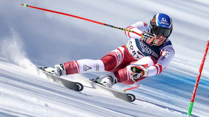 ÖSV-Bestzeit im 1. Saalbach-Training