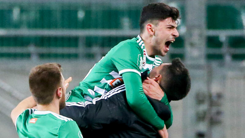 Rapid feiert Yusuf Demirs "Goldfuß" ab