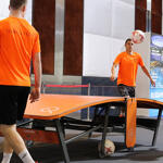 Am Stammtisch bei Andy Ogris: Wer kennt Teqball?