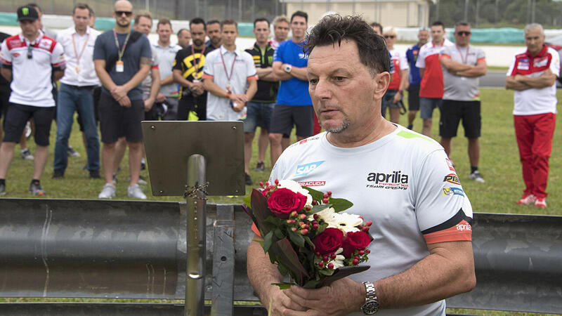 <a href='/de/daten/news/motorsport/motogp/' class='tag'>MotoGP</a>-Welt trauert um Teamchef Fausto Gresini