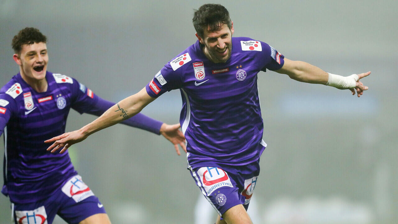 Bundesliga: Austria Wien vom 