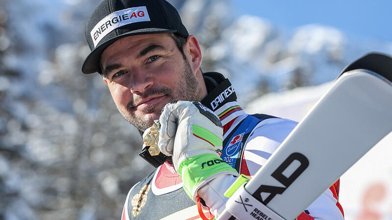 Kriechmayr nach WM-Gold: "Richtig angeschwitzt"