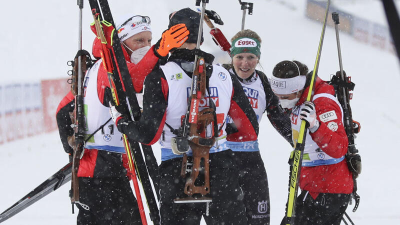 Historisch! WM-Silber für ÖSV-Mixed-Staffel