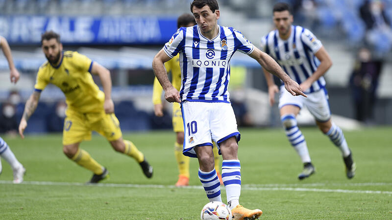 Real Sociedad feiert klaren Sieg über Cadiz