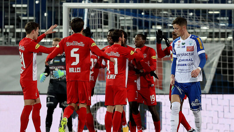 Salzburg siegt ohne große Probleme in Hartberg