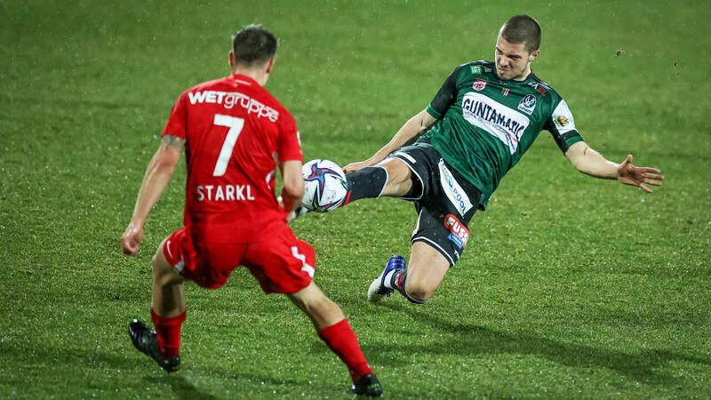 Die Admira punktet in Ried