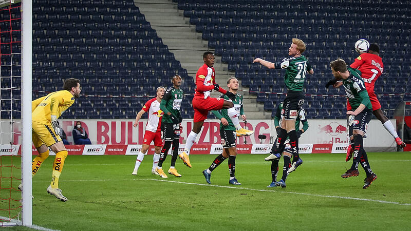 Salzburg gibt sich gegen Ried keine Blöße