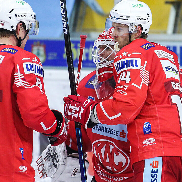 KAC fixiert gegen Black Wings sein Playoff-Ticket