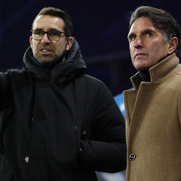 Demo der Hertha-Fans vor Stadion