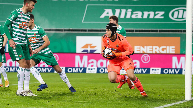 So fand Strebinger sein Comeback im Rapid-Tor