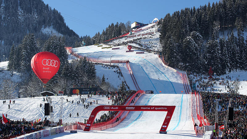 Schneereiche Nacht! "Großkampftag" auf der Streif