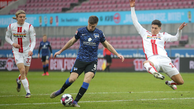 Nullnummer bei Köln gegen Hertha