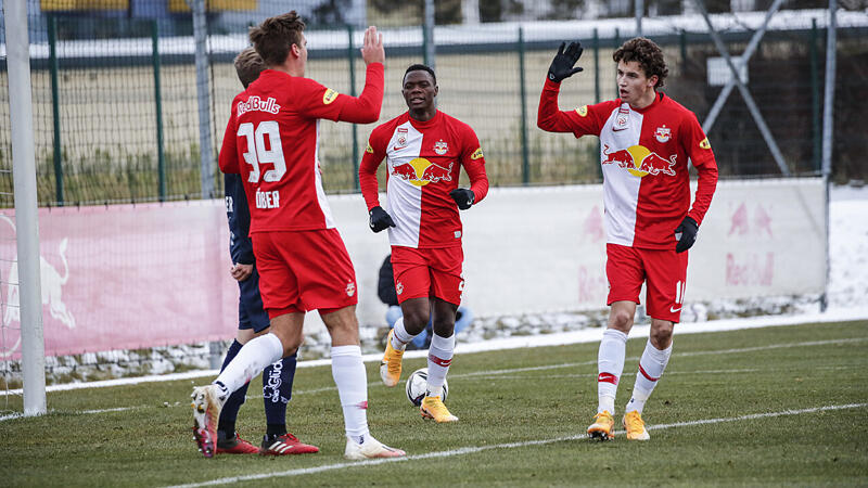 Salzburg dominiert Testspiel gegen Steyr
