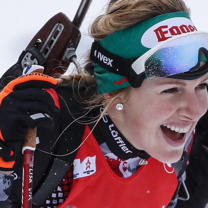 Biathlon: Hauser sprintet erstmals aufs Podest