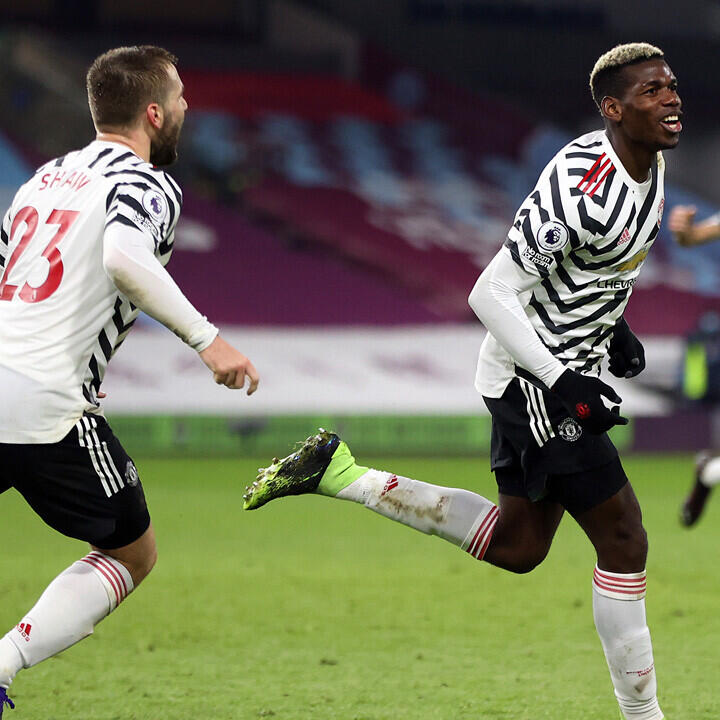 Pogba schießt Manchester United an die Spitze