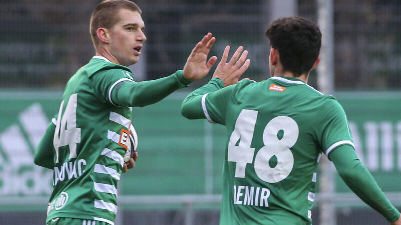 Rapid gewinnt "geheimes" Testspiel