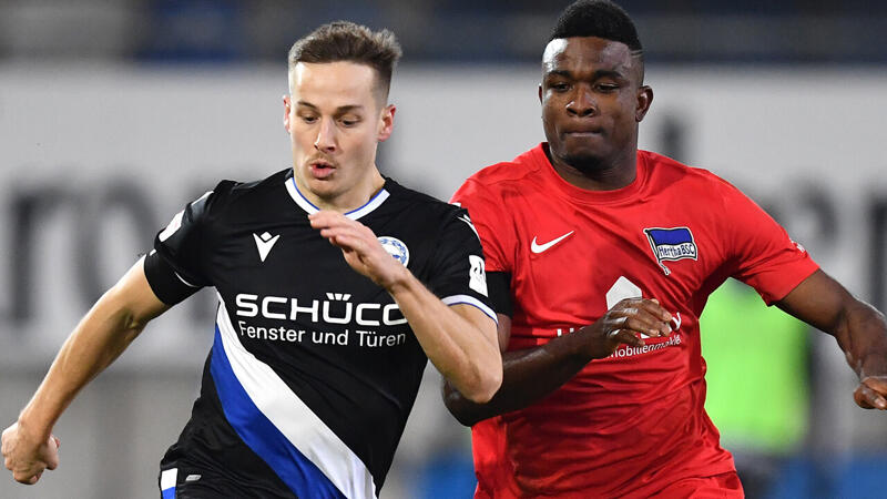 Bielefeld schockt <a href='/de/daten/news/fussball/hertha-bsc/' class='tag'>Hertha BSC</a>