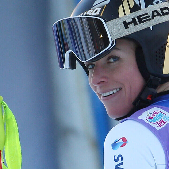 Lara Gut ist beim Super-G in St. Anton die Beste