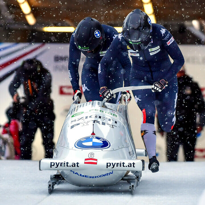 Zwei Mal Bronze bei Bob-EM