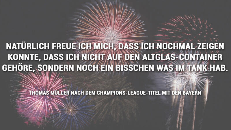 Diashow: Die besten Sprüche des Sport-Jahres 2020