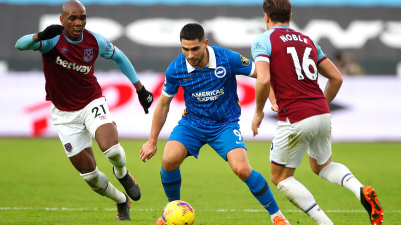 Kein Sieger bei West Ham gegen Brighton