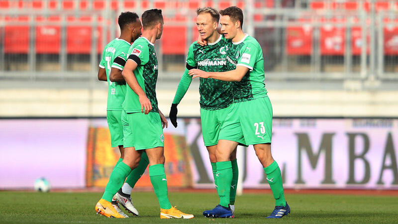 Greuther Fürth nach Auswärtssieg Tabellenzweiter