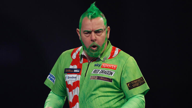 "Grinch" liefert Show am Dart-WM-Eröffnungstag