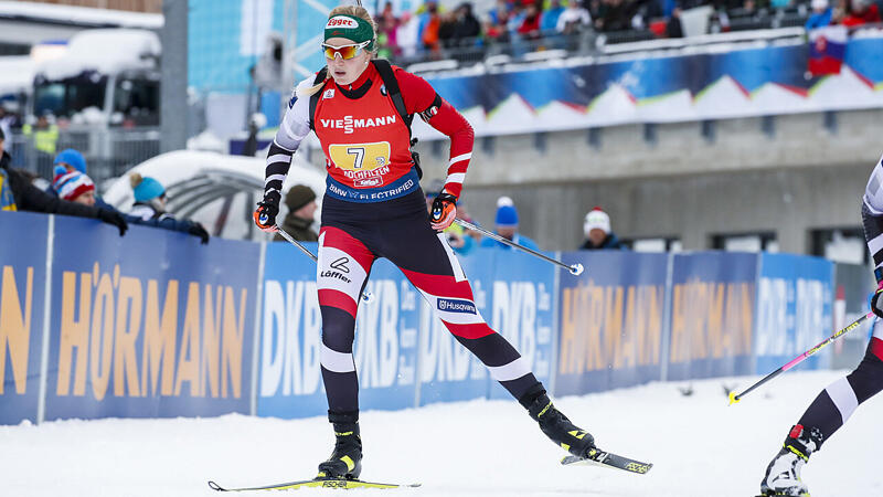 Lisa Hauser sprintet bei Heim-Rennen in Top 10