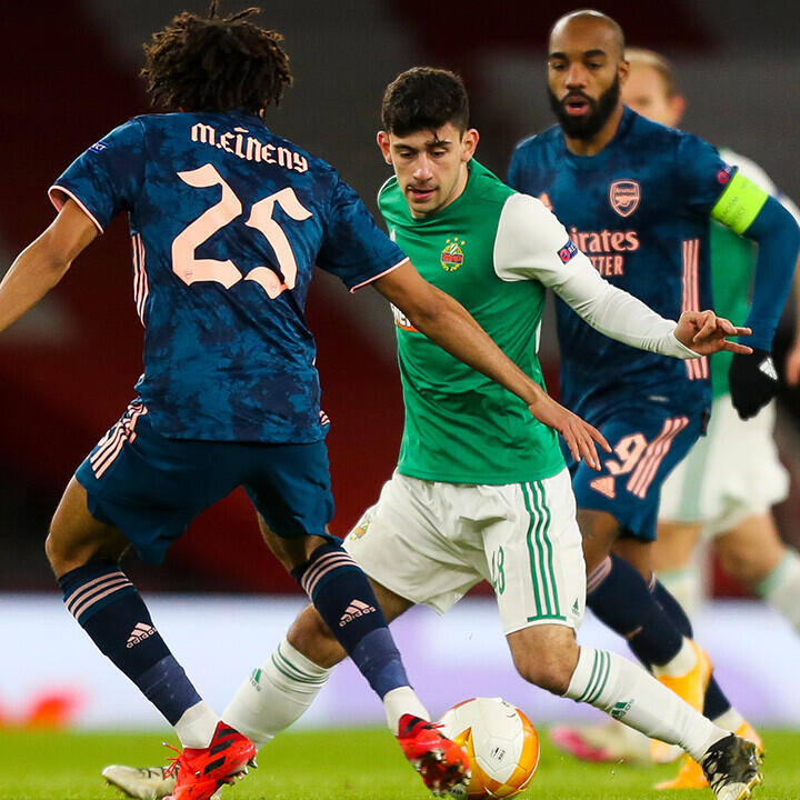 Rapid Wien geht bei Arsenal unter