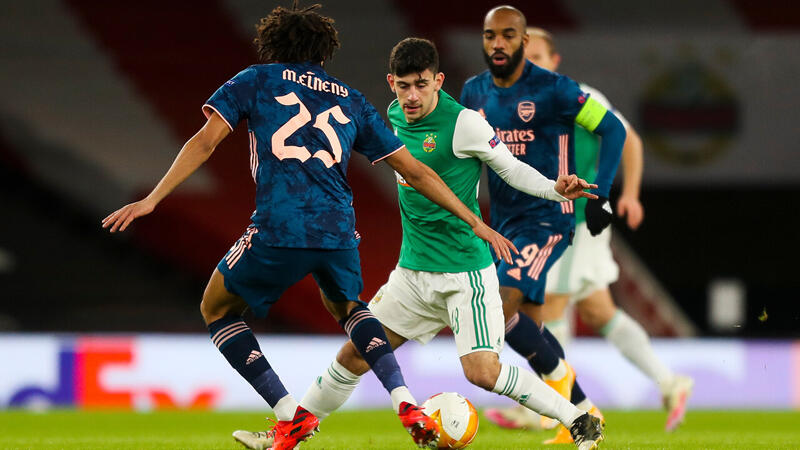 Rapid Wien geht bei Arsenal unter