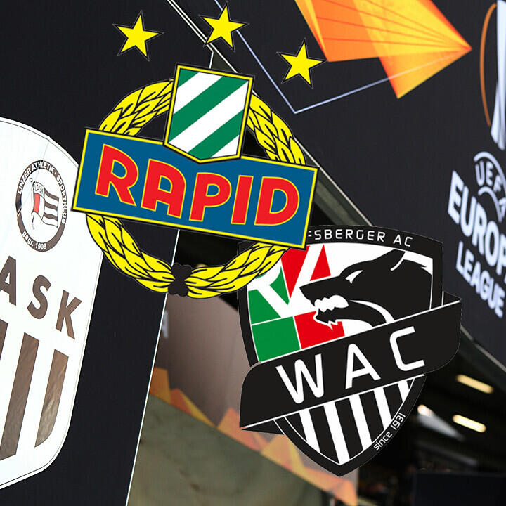 Rapid, WAC, LASK: Wie groß sind die EL-Strapazen?