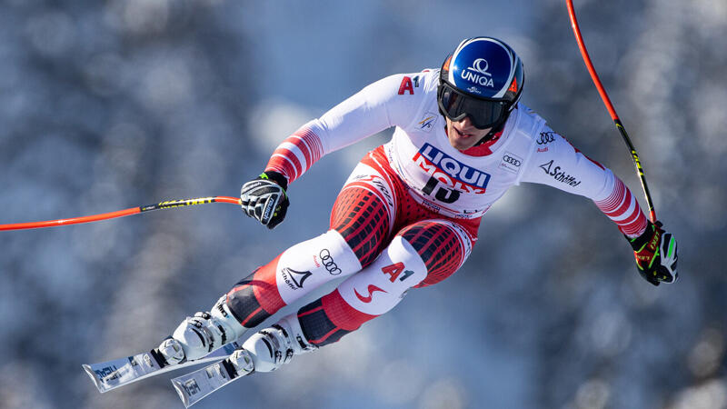 Speed-Rennen der Herren in Val d'Isere gesichert