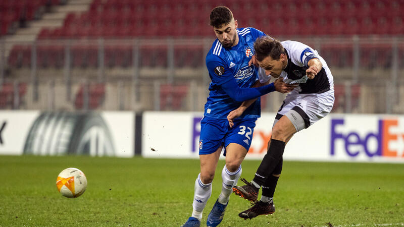 WAC muss sich <a href='/de/daten/news/fussball/dinamo-zagreb/' class='tag'>Dinamo Zagreb</a> geschlagen geben