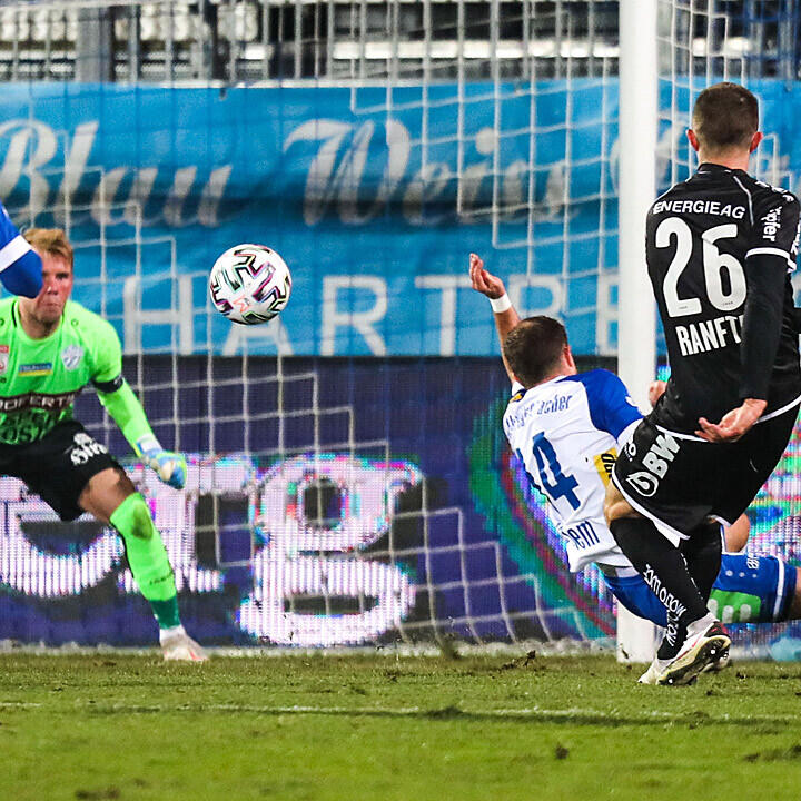 LASK lässt gegen Hartberg Punkte liegen