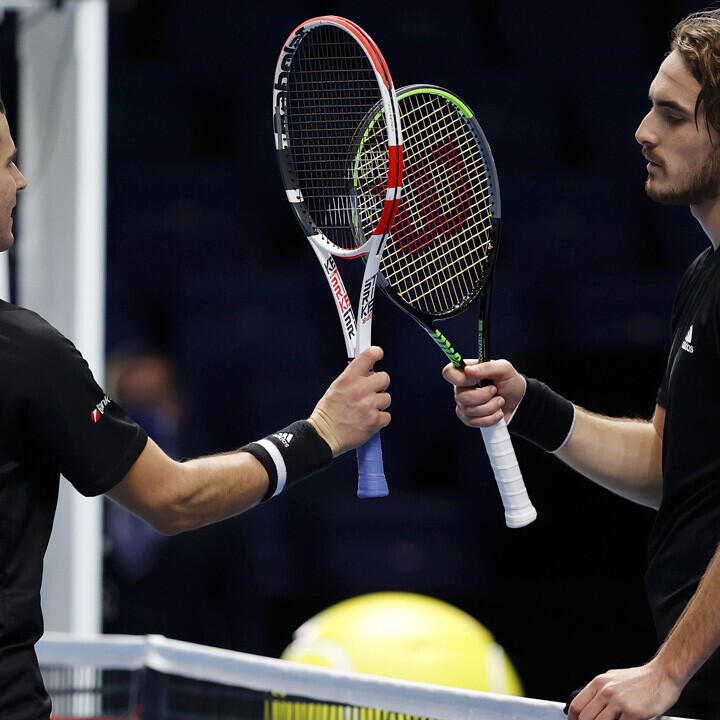 Thiem dank Tsitsipas-Sieg im Halbfinale