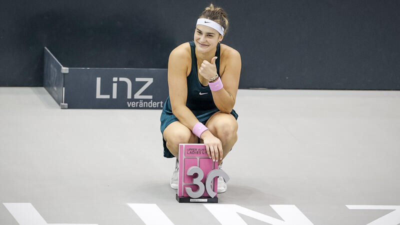 Weißrussin Sabalenka triumphiert in Linz