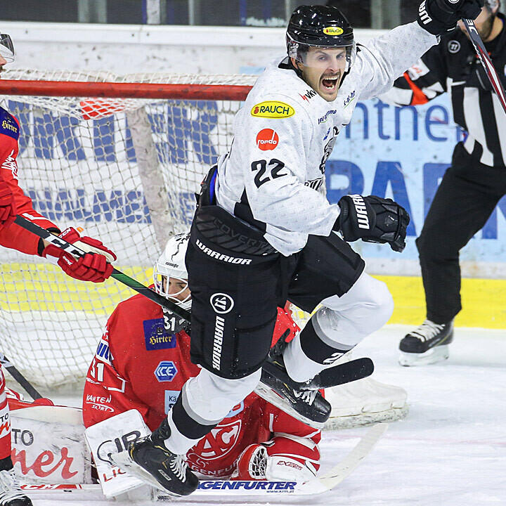 Dornbirn gewinnt beim KAC nach Penaltyschießen