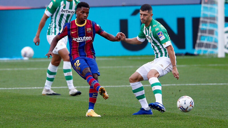 Barca-Jungstar <a href='/de/daten/news/fussball/ansu-fati/' class='tag'>Ansu Fati</a> fällt wohl länger aus