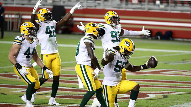 <a href='/de/daten/news/american-football/nfl/' class='tag'>NFL</a>: San Francisco 49ers gehen gegen Packers unter